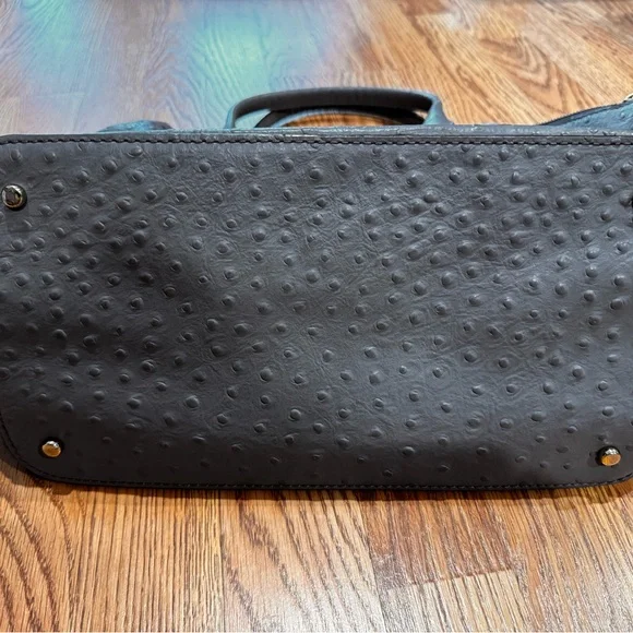 Kate Spade Grey Leather Tote Bag - Picture 3 of 6